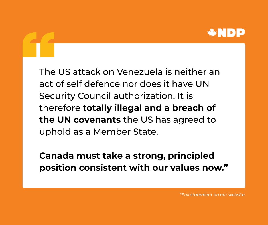 NDP tweet media