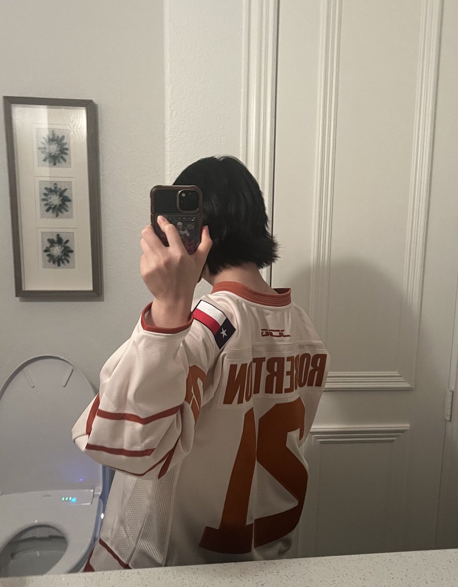 robocentrics's tweet image. anyways look at peak. longhorns custom robo jersey