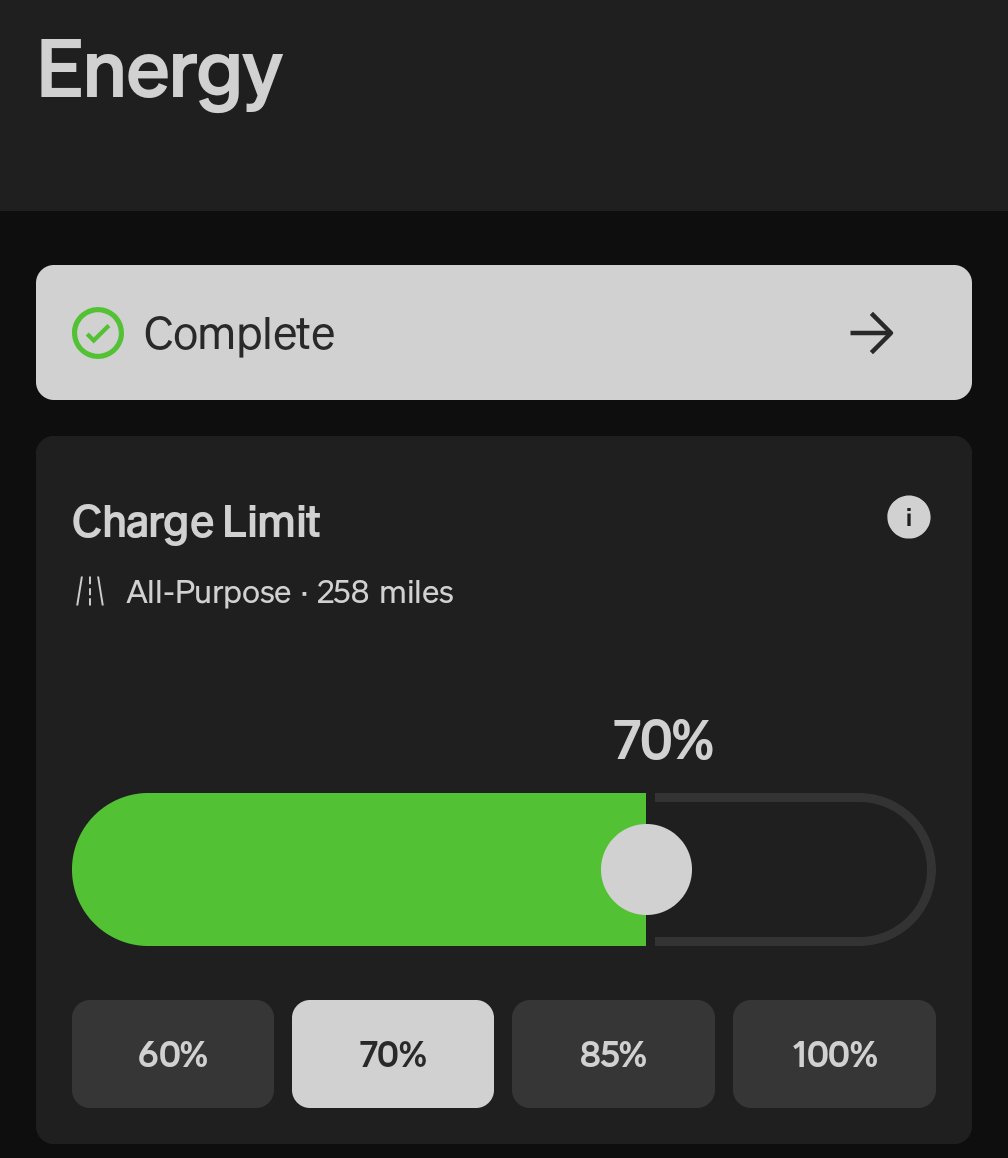 One of the most annoying things about the Rivian app by far (for me) has been its lack of reliability for communicating with the truck when it's asleep. In the Tesla app if I want to set a charge limit, or schedule a precondition, or any number of things; it works flawlessly,