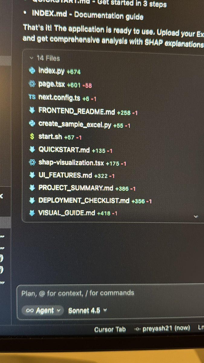 The amount of md files that Sonnet 4.5 creates on <a href="/cursor_ai/">Cursor</a> is too damn high, no other model does this!