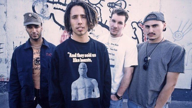 Rage Against The Machine, 1993. Photo by Stephen Stickler.