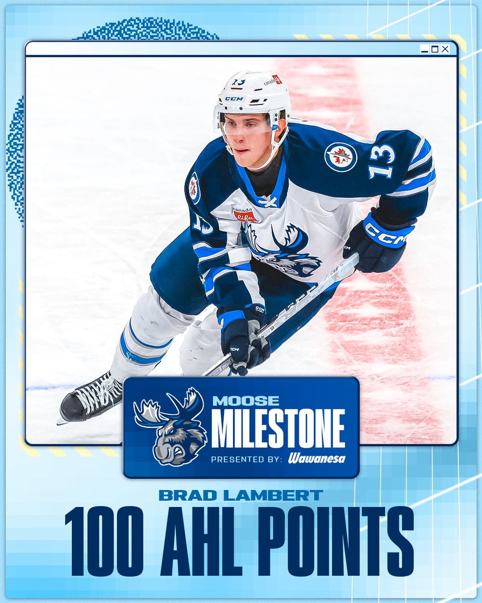 🫎 MILESTONES! ⁣

Congratulations to Brad Lambert and Isaak Phillips, who both scored their 100th @theahl point last night!

Presented by @wawanesa