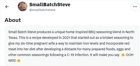 seasonmeta's tweet image. This is the story - it's at the core of what drives me to do everything I can possibly do for my family and is how life changes us to become something greater than we could have ever imagined.
@smallbatchsteve