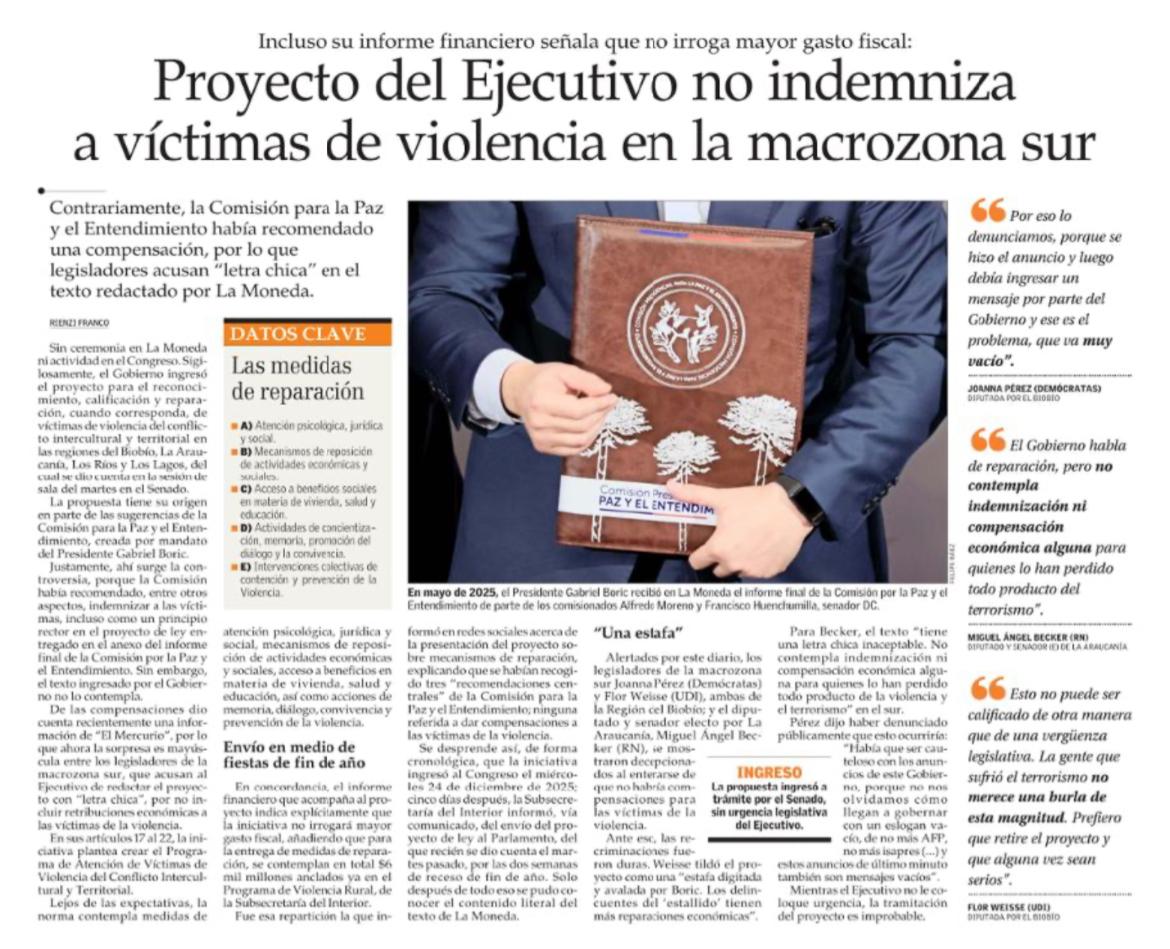 Nos jodio el Presi #Boric así se burla de las VICTIMAS DEL TERRORISMO RURAL. MENSO NI ESPALDARAZÓ <a href="/24HorasTVN/">24 Horas</a> <a href="/adnradiochile/">Radio ADN</a> <a href="/biobio/">BioBioChile</a> <a href="/Emol/">Emol.com</a> <a href="/Camara_cl/">Diputadas y Diputados de Chile</a> <a href="/CamaraSenadores/">Senadores Chile</a> <a href="/latercera/">La Tercera</a> <a href="/chvnoticias/">CHV Noticias</a> <a href="/nacioncl/">La Nación Chile</a> <a href="/lametro/">LA Metro</a> <a href="/elmostrador/">El Mostrador</a> <a href="/canal13/">El 13</a> <a href="/meganoticiascl/">Meganoticias</a>