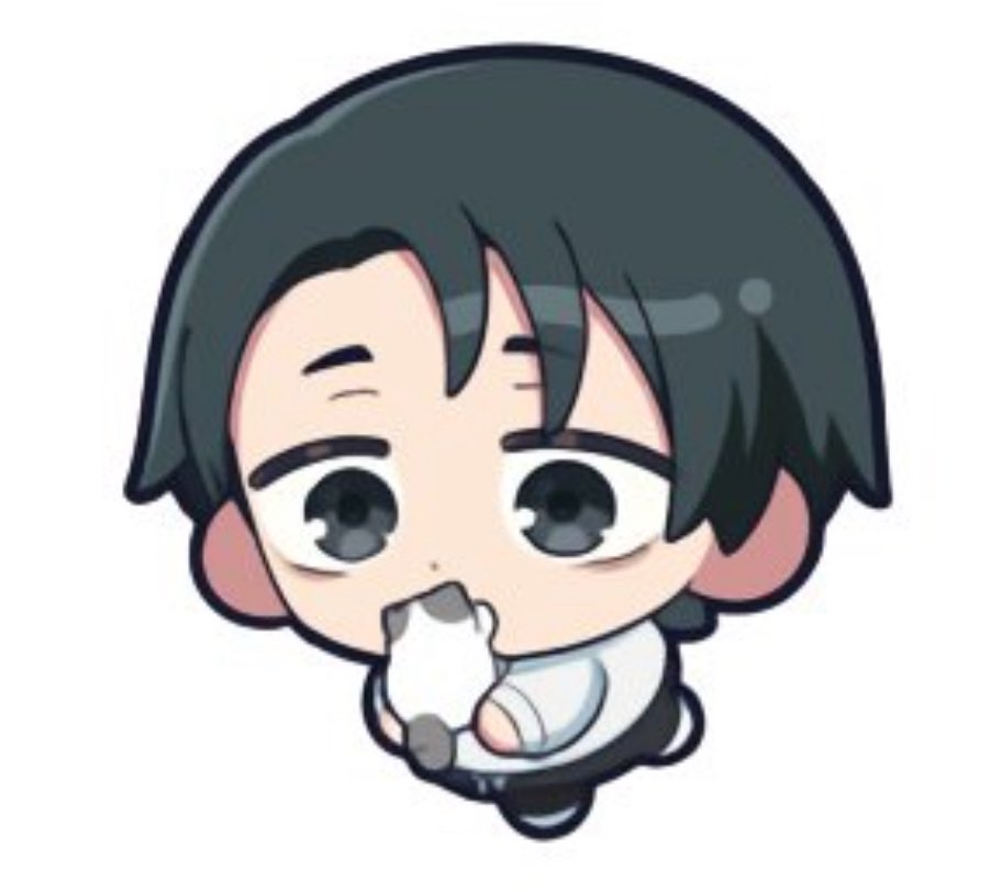 milkkotsu's tweet image. can we agree yutas a cat person that takes in a stray that follows him during a long day of missions

gets a bit emotional each time it curls onto his chest and purrs