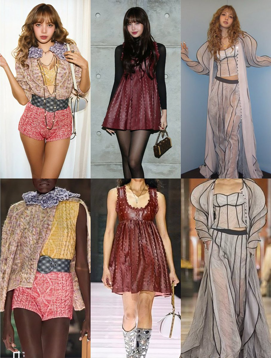 idatelalisa's tweet image. The way Lisa makes LV look this good needs to be studied