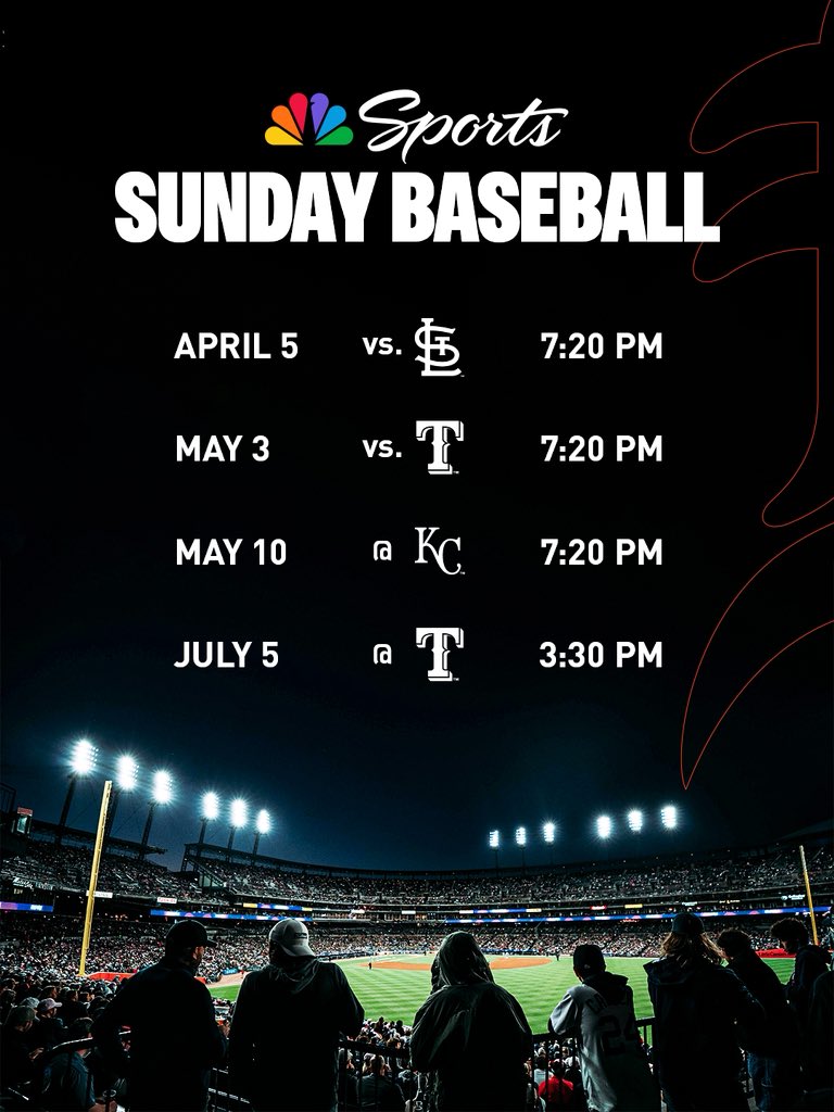 Catch your Tigers on NBC & Peacock this season ⤵️