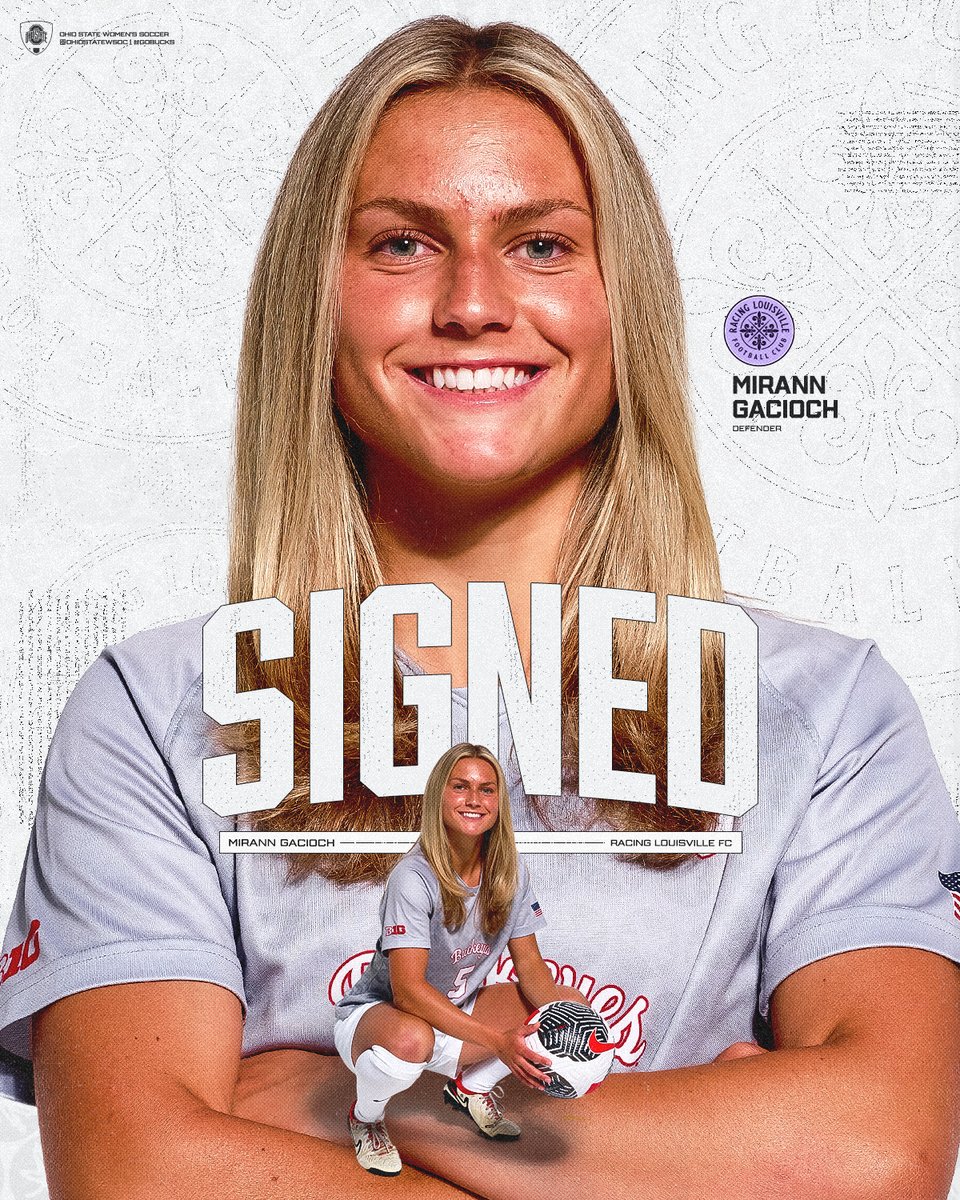 Couldn't be more excited for Mirann!! Well deserved and she's going to be great #GoBucks <a href="/RacingLouFC/">Racing Louisville FC</a>