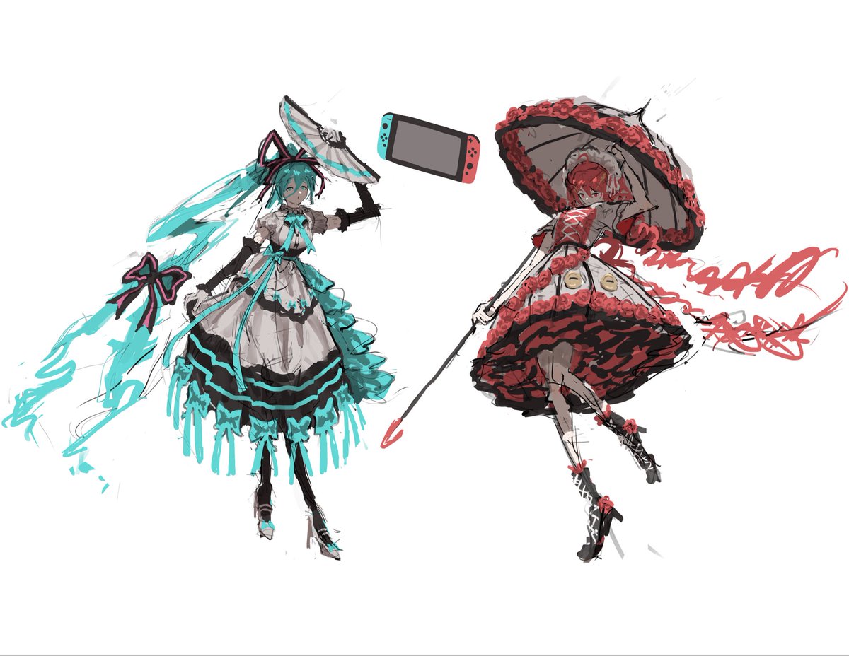 Miku &amp; Teto
#初音ミク #重音テト