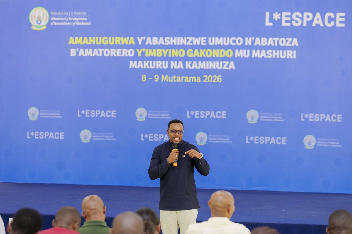 Ministry of Youth and Arts | Rwanda tweet media