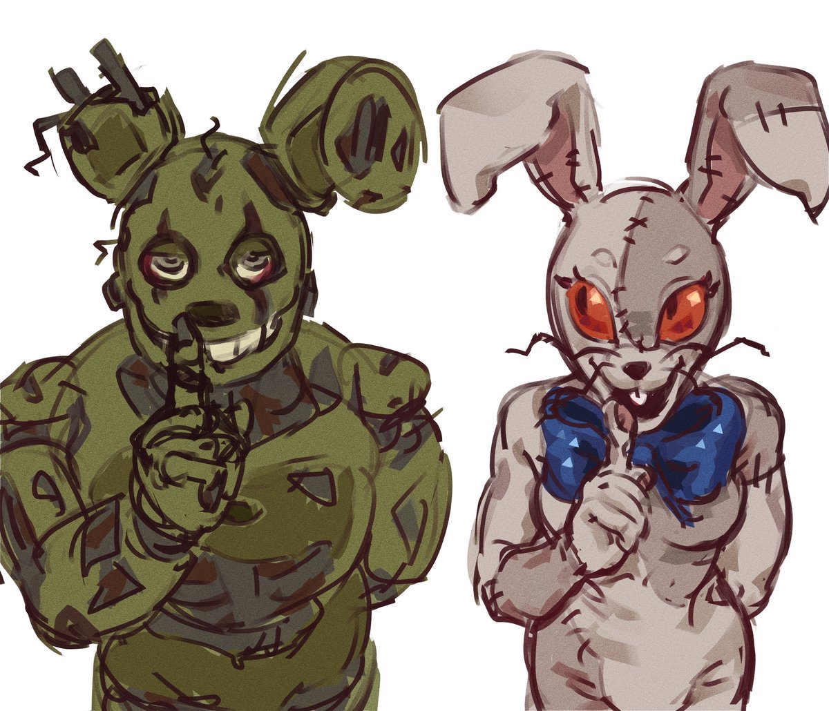 _malhare's tweet image. Let's copy grandpa 
#vanny #springtrap #fnaf