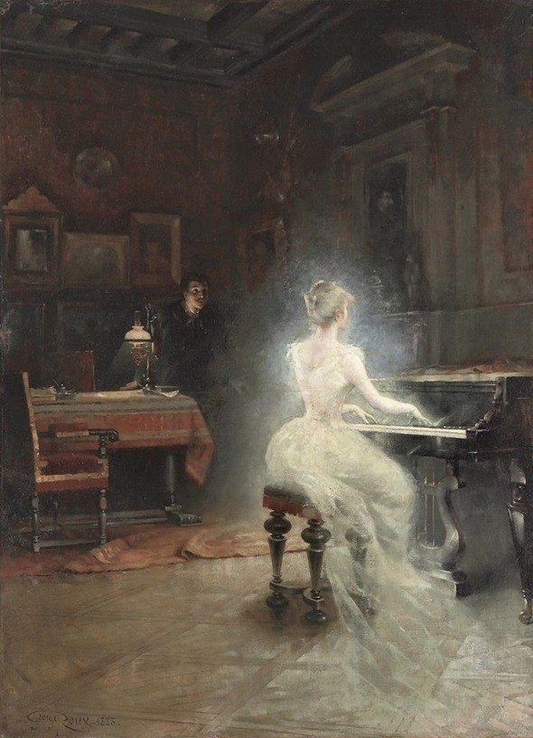 Spirit, by George Roux (1885)