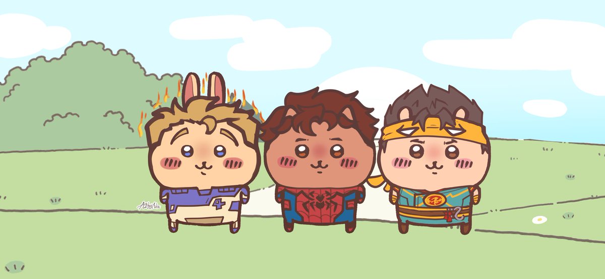 AztexArts's tweet image. you better not mess with my gang‼️‼️
-
#MarvelRivals #chiikawa