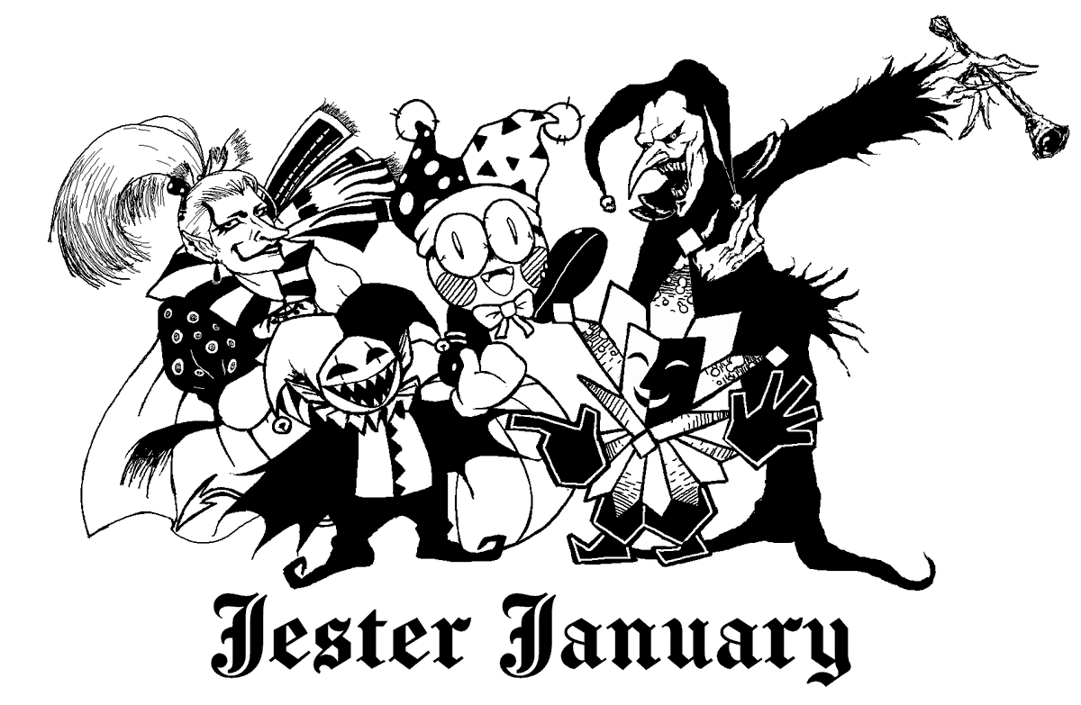 It's Jester January! Do you know where your clowns are?