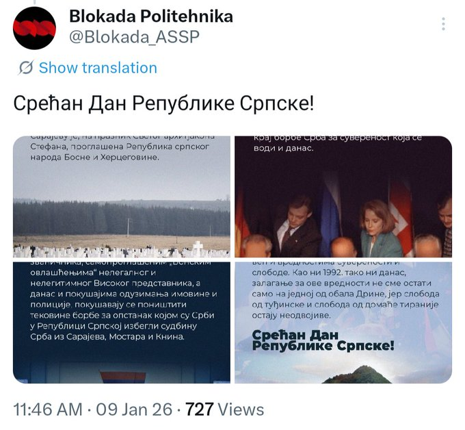 ma šalU se, ništa niste naučili od "slučaja" sa gdjom Jolić, vi ne razumete taj tanani humor