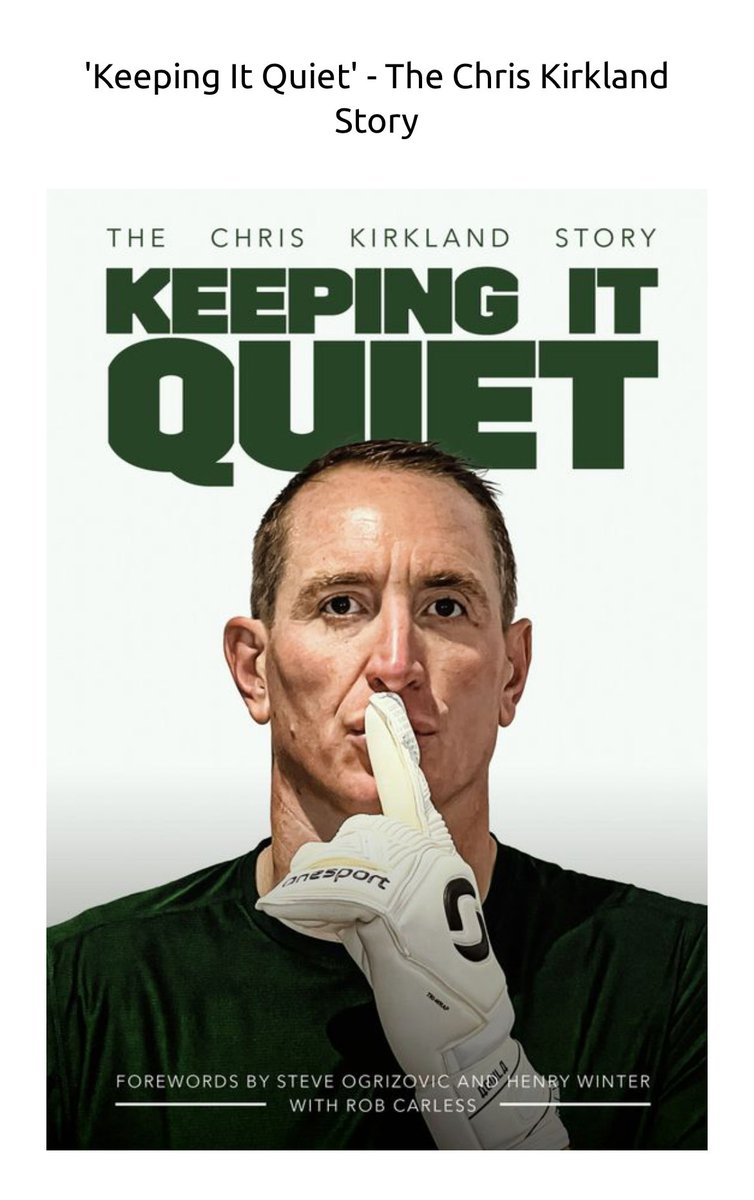 Chris Kirkland tweet media