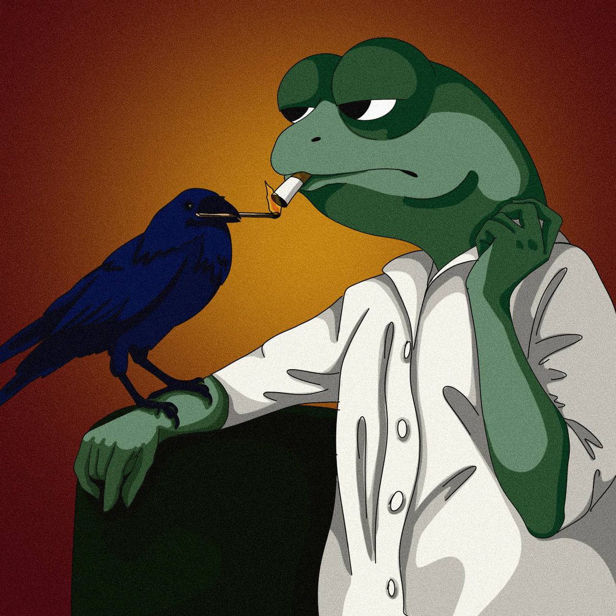 CryptoZeusReal's tweet photo. @solana Give us a Frog move 🐸🐸🐸🐸🐸🐸
#FRUG on Solana 

This Guy is working 2 years on one Frog! The Name is #Frug 

@BeLikeSol https://t.co/AOyAqhZ8Yb