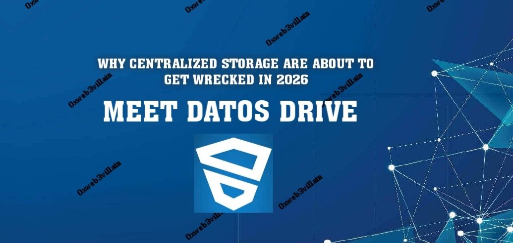 0x_Arismendi's tweet photo. Why Centralized storage Are About to Get Wrecked in 2026 – Meet the Decentralized Killer: @DatosDrive

In 2025 alone, cloud breaches exploded: millions exposed via misconfigs,third-party leaks, hacks hitting centralized techs

2026? It's about to get wrecked by TRUE privacy🧵