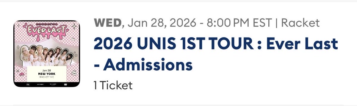 ChIrUvI's tweet photo. Can finally support the girls IRL. So excited 🤩 #UNIS https://t.co/P1VCxZ6zo0