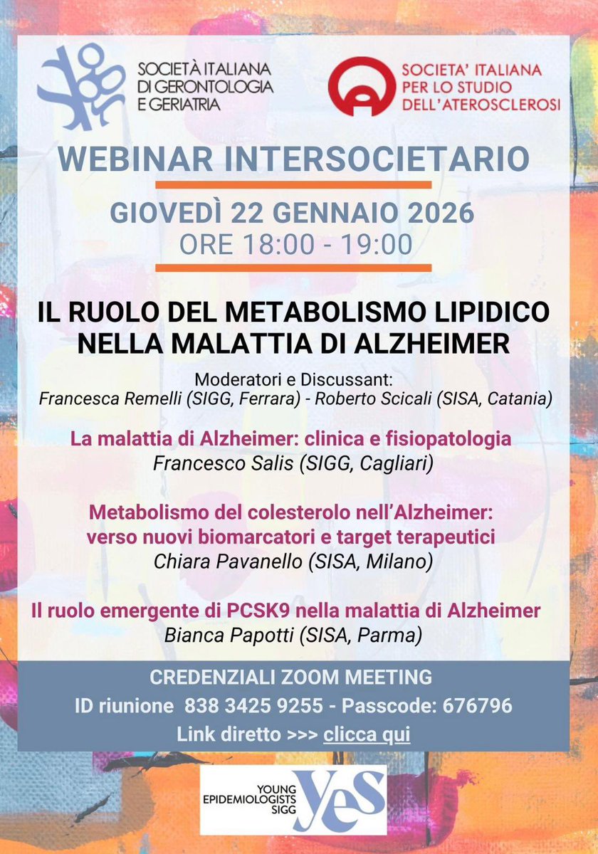 Società Italiana di Gerontologia e Geriatria tweet media