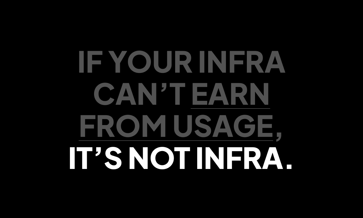 dtelecom's tweet photo. If your infra can’t earn from usage, it’s not infra.

In 2025, something became impossible to ignore.

Some of the most talked-about infra networks in crypto were valued in the billions, while generating four-figure daily fees.

Not profits. Fees.

This wasn’t an anomaly. It was a pattern.

For years, infra performance was inferred from price and narrative velocity. That worked when capital was abundant and time horizons were vague.

But infra doesn’t survive on belief systems.
It survives on repeatable economic throughput.

By late 2025, the market began applying a different filter:

--- Who is actually processing traffic?
--- Who has a D30 retention above X%?
--- Who can cover OPEX with usage, not team's treasury?

This is what we mean by the Revenue Era.

Not “revenue as growth marketing”, but as proof that the system is doing real work.

2026 won’t reward the loudest stacks.
It will reward the ones already under load.

Read our deep research about it in the recent medium article 👉 https://t.co/lQQViSosZ8