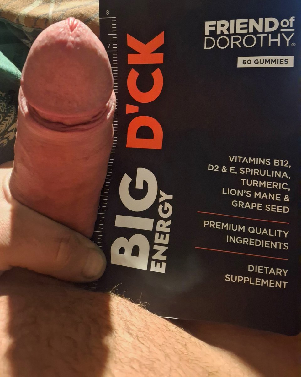 Getting 2026 off to a good start with <a href="/friend_dorothy1/">Friend of Dorothy Supplements</a> BIG D Energy gummies. Get yours free with any order made this weekend at friend-of-dorothy.com/pages/download… and use code WILLBEAR10. And don't worry, they don't *actually* make that thing any bigger😂
