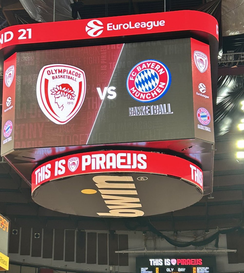 electragate7's tweet image. #OlympiacosBC Let’s do this!