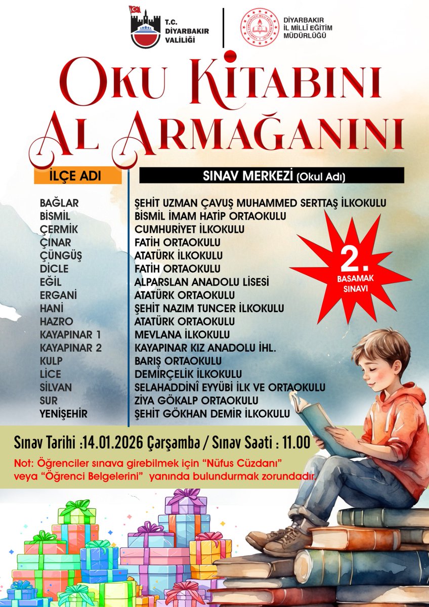 📚 Oku Kitabını Al Armağanını 🎁

İl Millî Eğitim Müdürlüğümüz tarafından düzenlenen “Oku Kitabını Al Armağanını” kitap okuma yarışmamızın ilk aşamasına 4️⃣1️⃣.0️⃣0️⃣0️⃣ öğrencimiz katılım sağladı. 👏

📖 Okuma kültürünün yaygınlaştırılmasına önemli katkı sunan yarışmamızda,
