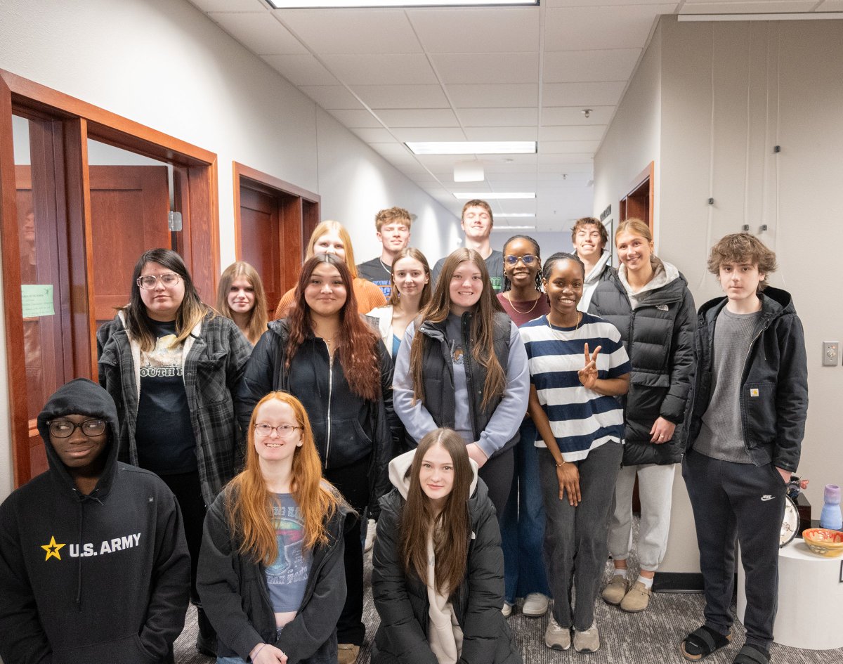 wfsheyenne's tweet image. Level 3 Ceramics students at Sheyenne High recently put up an exhibition at the District gallery space. Students worked throughout the semester to develop artistic themes, hone their craft and develop artist statements. They worked together to curate an exhibition of their work.”