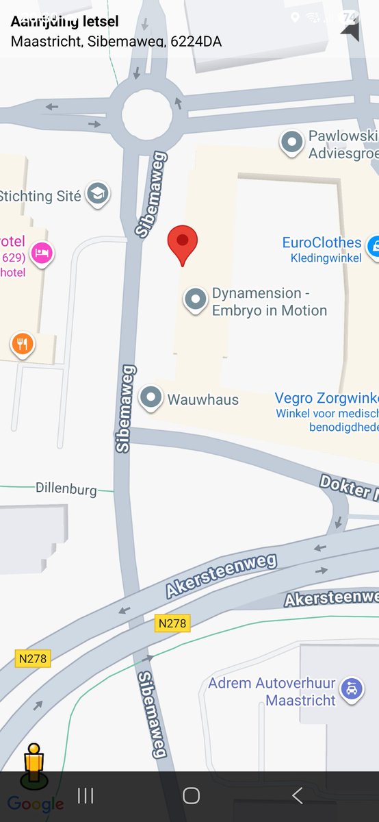 Aanrijding met letsel op de Sibemaweg in Maastricht