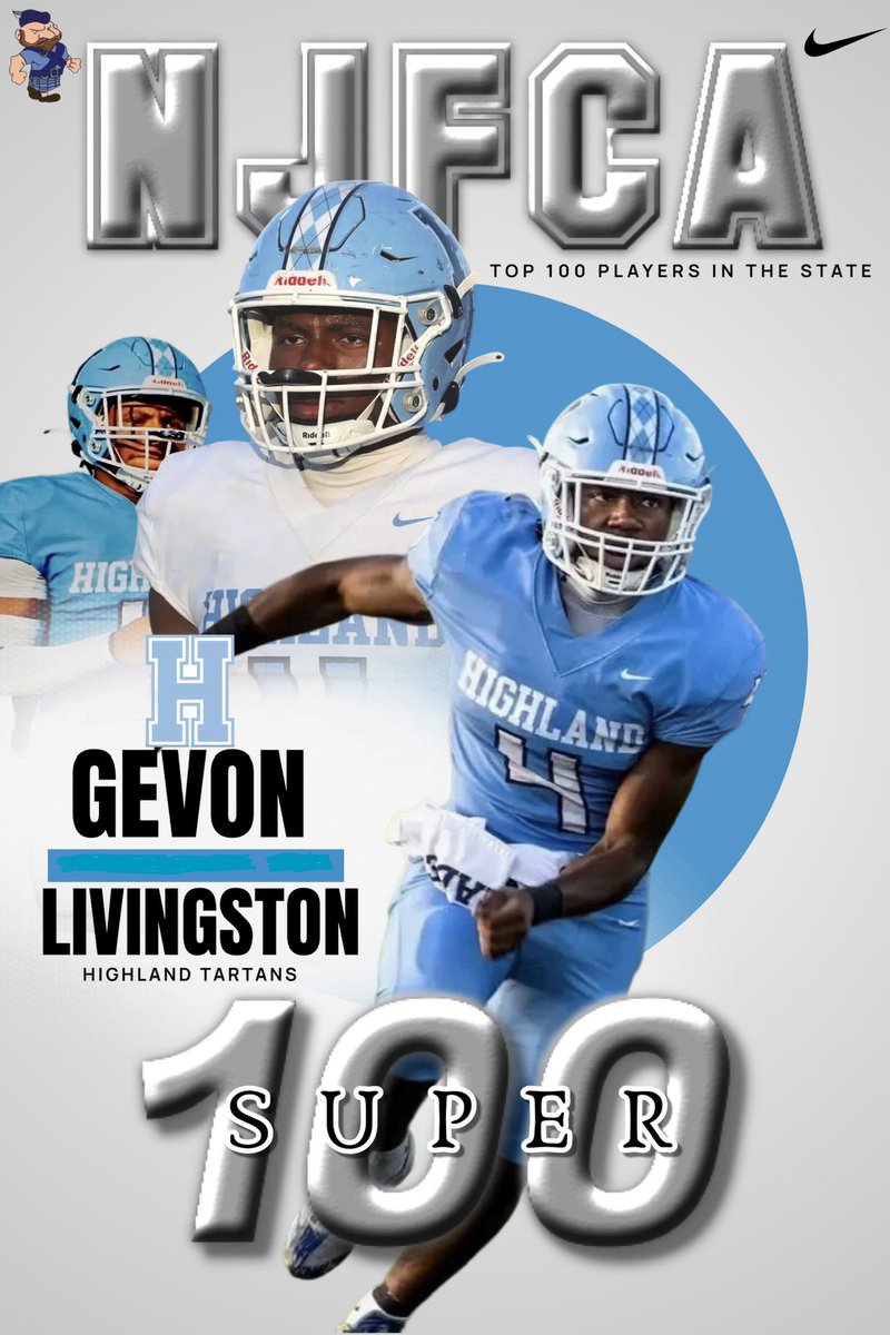 GevonLiv's tweet photo. Blessed to be named a Top 100 Player in the State #AGTG @g2explosion @HRHS_TartansFB @Mike_Daniels76 @SeanDaniels @AlbertYoung__  @TJTRAININGDAY https://t.co/WgCUBvPqn7