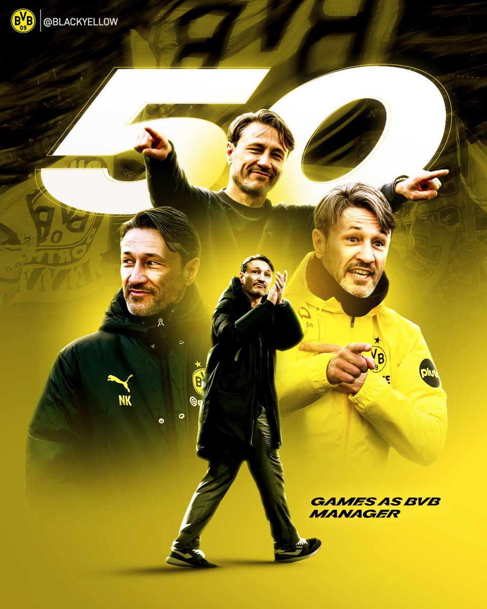 BlackYellow's tweet image. 50 games at the helm for the Boss! 👏
