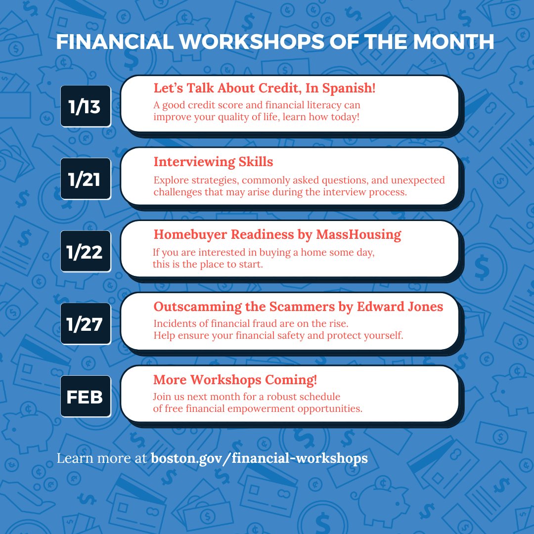 Center for Working Families - City of Boston tweet media