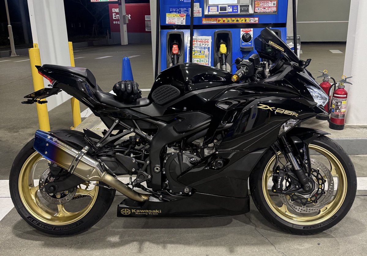 バイクは黙って真横で勝負 #zx25r