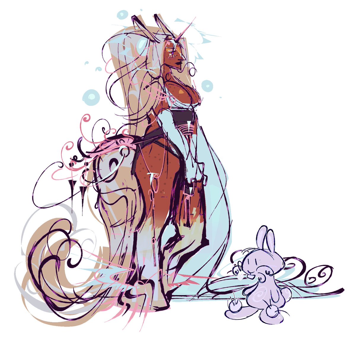 TIELENAHLFAN's tweet photo. pegasus knight &amp; bunny mage https://t.co/EvNPQHLJHl