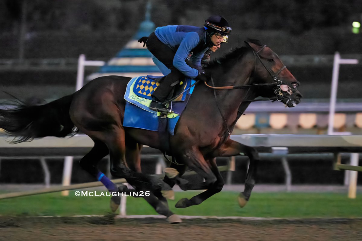 kimo16's tweet image. Litmus Test worked 4F in 47.80 this morning under Abdul Alsagoor out side of Mutaz with Juan Ochoa up for HoF trainer Bob Baffert @santaanitapark @StarlightRacing @QusoorAl