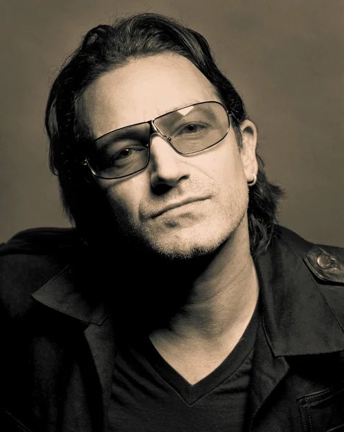 gregsharpcomedy's tweet image. Store clerk: “Did you find what you were looking for?”

Bono: