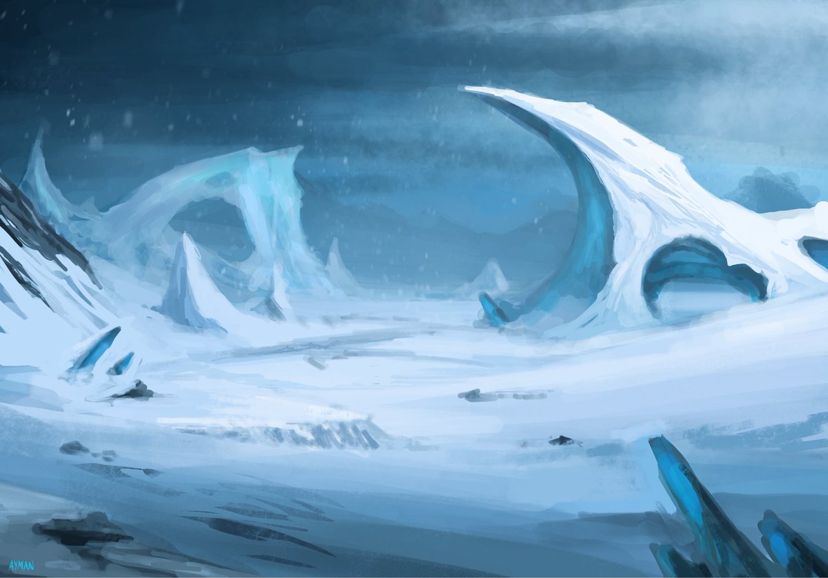 Frozen wasteland