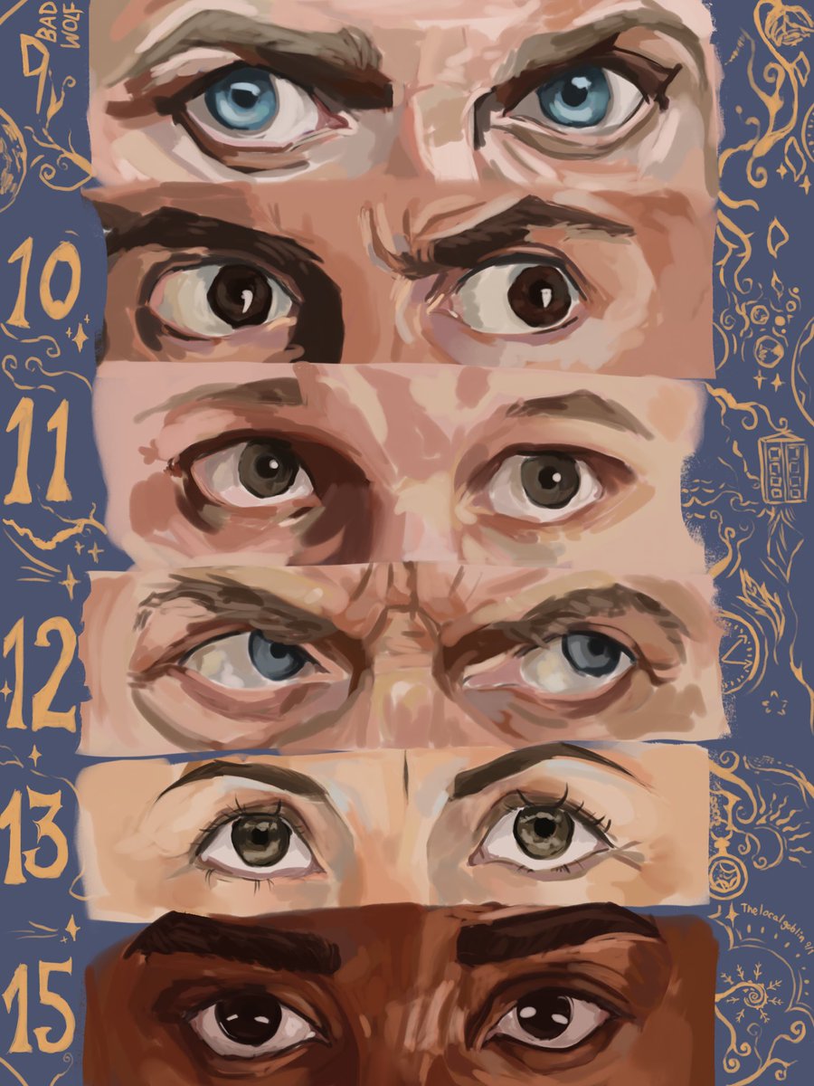 thelocalg0blin's tweet image. Eyes #doctorwho