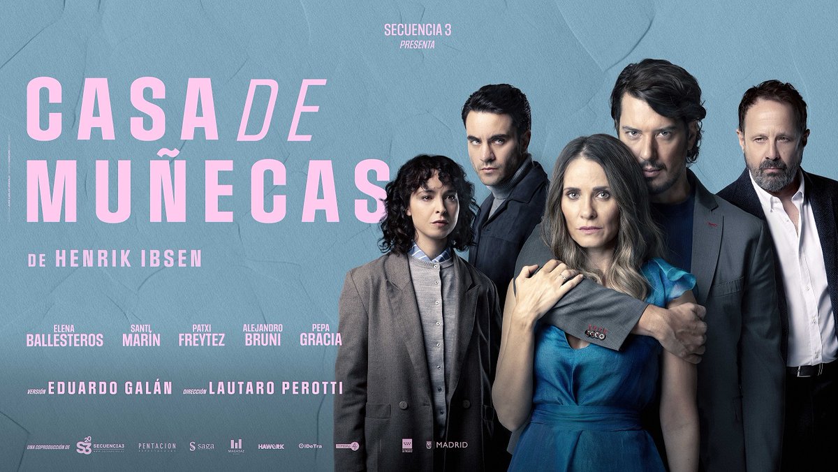 alucanaradio's tweet photo. La obra de teatro Casa de muñecas, el clásico del Premio Nobel Henrik Ibsen, llega a Zaragoza, al Teatro de las Esquinas.

https://t.co/ZAb0TRssim https://t.co/4WREGFRQ29