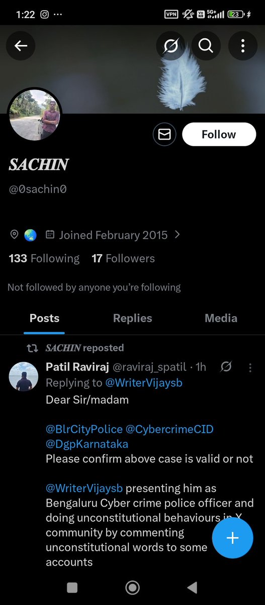 WriterVijaysb's tweet photo. ತಾವು ಏನು ಕ್ರಾಸ್ ಚೆಕ್ ಮಾಡದೇ ಫೇಕ್ ಅನೋದು.....
With ಡೀಟೇಲ್ಸ್ ಹಾಕಿದ್ದೇನೆ ಚೆಕ್ ಮಾಡು
A grievance has been reported successfully on https://t.co/BUaKtZzWdW with Acknowledgement No.21601260002331.Follow our Twitter handle @CyberDost for tips on cybercrime prevention. https://t.co/Ji0DZ1fGEH