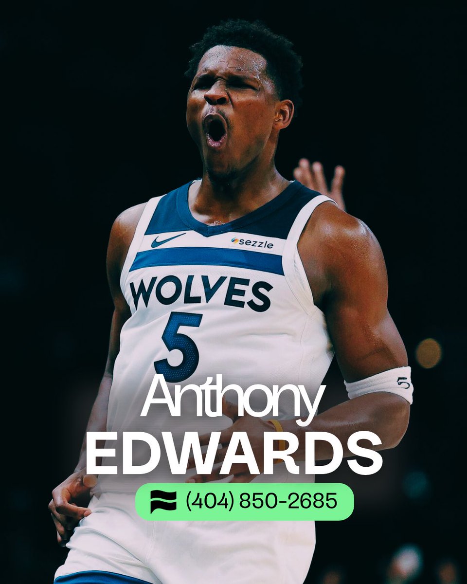 Community's tweet image. A legend in the making.

HUGE congrats to @anthonyedwards for hitting 10K career points last night and being the 3rd-youngest in NBA history to do it. 

Text " 🏀 " to the number on screen to join his Community and stay connected with him off the court.

#antman #wolves #NBA