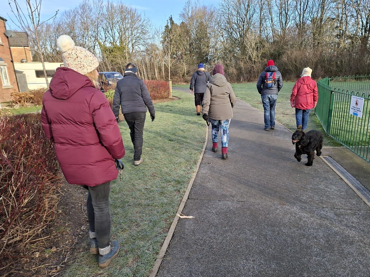 ColburnSupport's tweet image. Lovely morning at “Walk &amp;amp; Talk” this week, celebrating Chris’s 60th birthday!