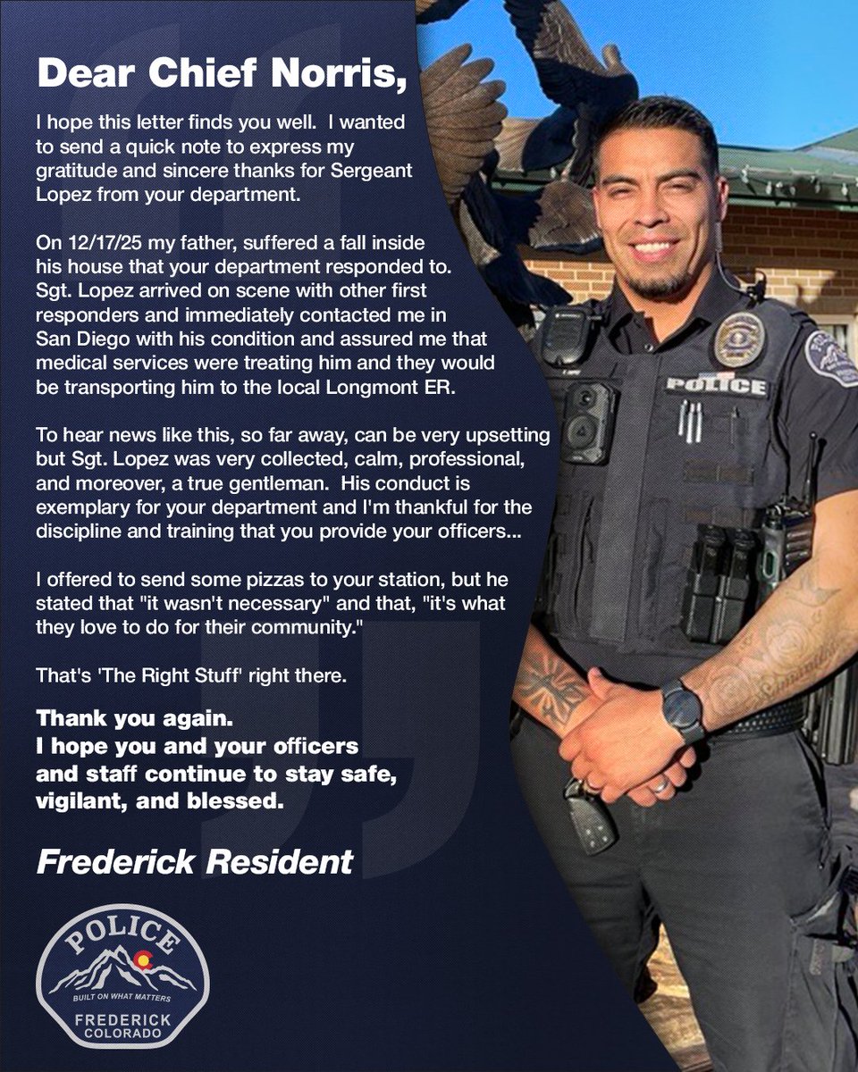 Frederick CO Police Department tweet media
