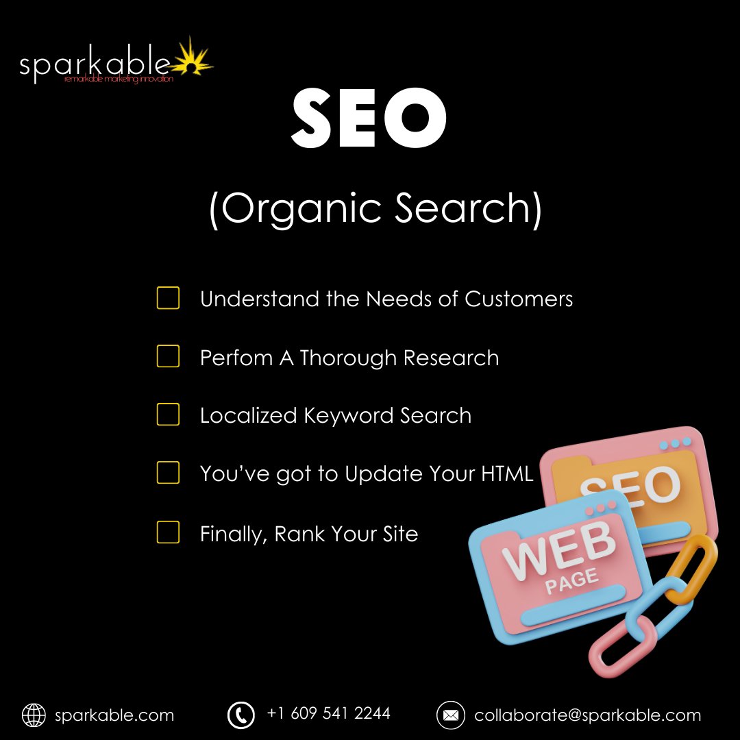 sparkable's tweet image. If you want to grow without paying for every click, SEO is the way. With mindful research, smart keywords, and updated pages, your business can climb the results page and stay there.
