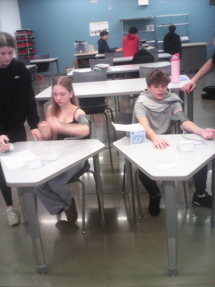 Medical Detectives classes learning about vital signs. How to check Pulse, Blood Pressure, Temperature, and Respiration. #IHPromise