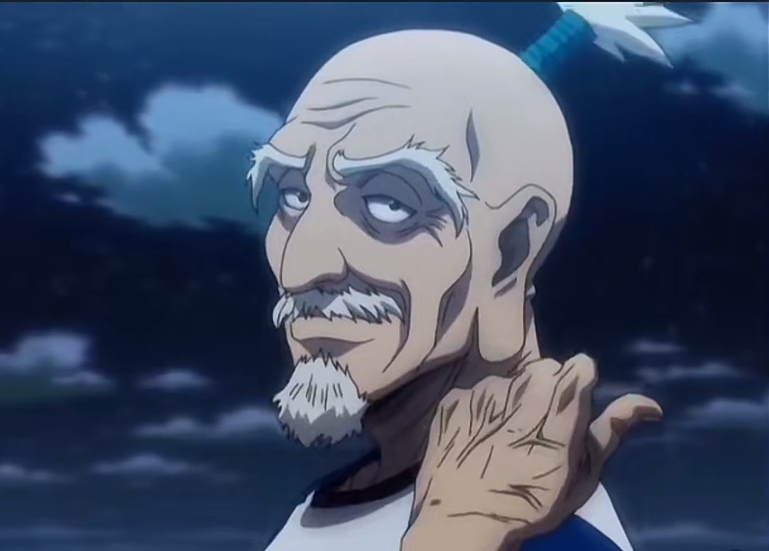 mainmajin's tweet photo. Netero was really a hall of fame instigator😭 https://t.co/UtDoKhhT5k