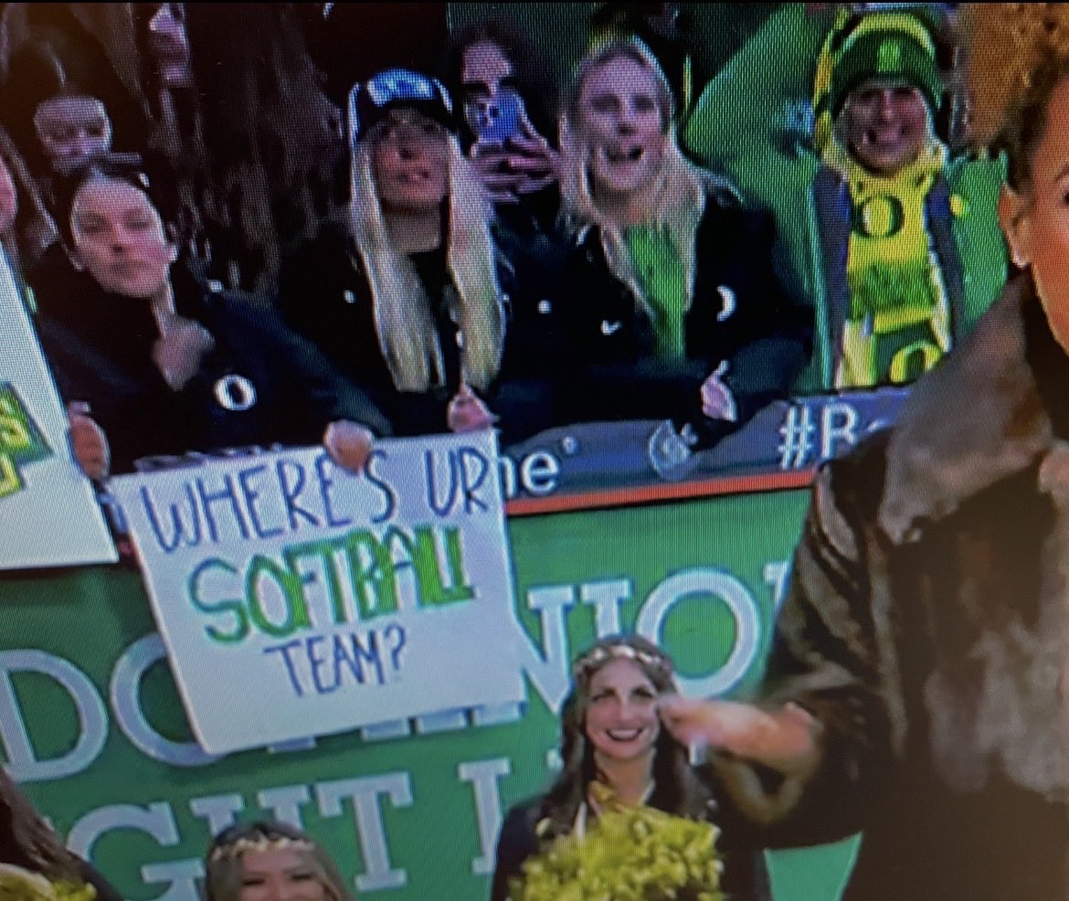 no context college softball tweet media