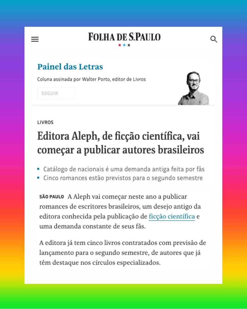 Editora Aleph tweet media