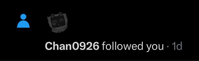 Tower124_'s tweet image. I haven’t checked notifs in a while and holy shit goat followed me